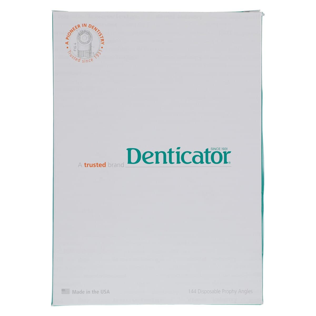 Denticator Original Green Disposable Prophy Angle, Regular White Cup, 4-Web, Latex-Free, 144/Box, 501214 thumbnail 4