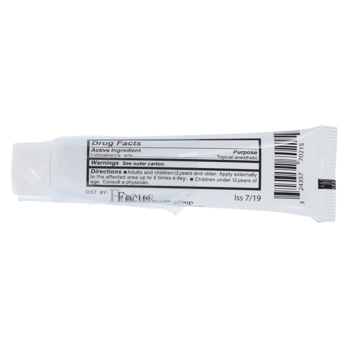 AneCream Lidocaine Cream 5%, 15g Tube thumbnail 4