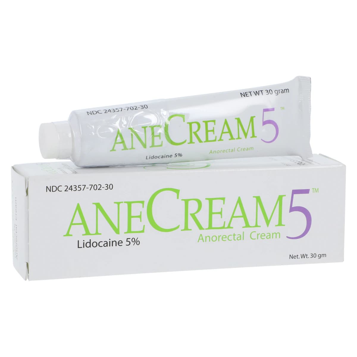 AneCream Lidocaine Cream 5%, 30g Tube - AneCream Lidocaine Cream - Image 1