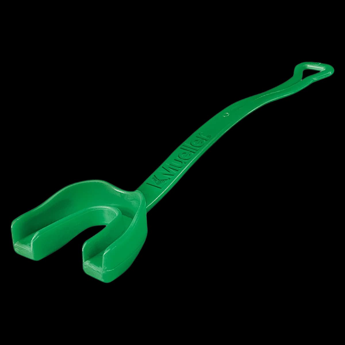 Mueller Sports Medicine Strapguard Sports Mouth Guard with Strap, BPA Free, Kelly Green, One Size, 100/Case - Mouthguard w/Strap BPA Free - Image 1