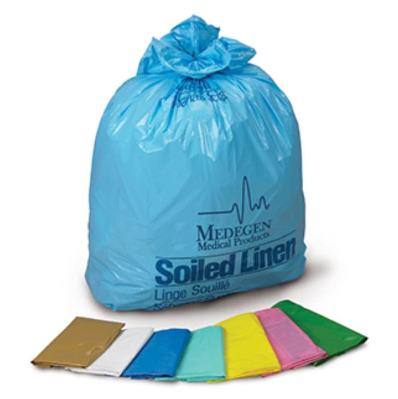 Medegen Laundry/Linen Bag, Twist Tie, Disposable, 20-30 Gal, 30.5 x 41 in - Bag Laundry/Linen 20-30Gal - Image 1