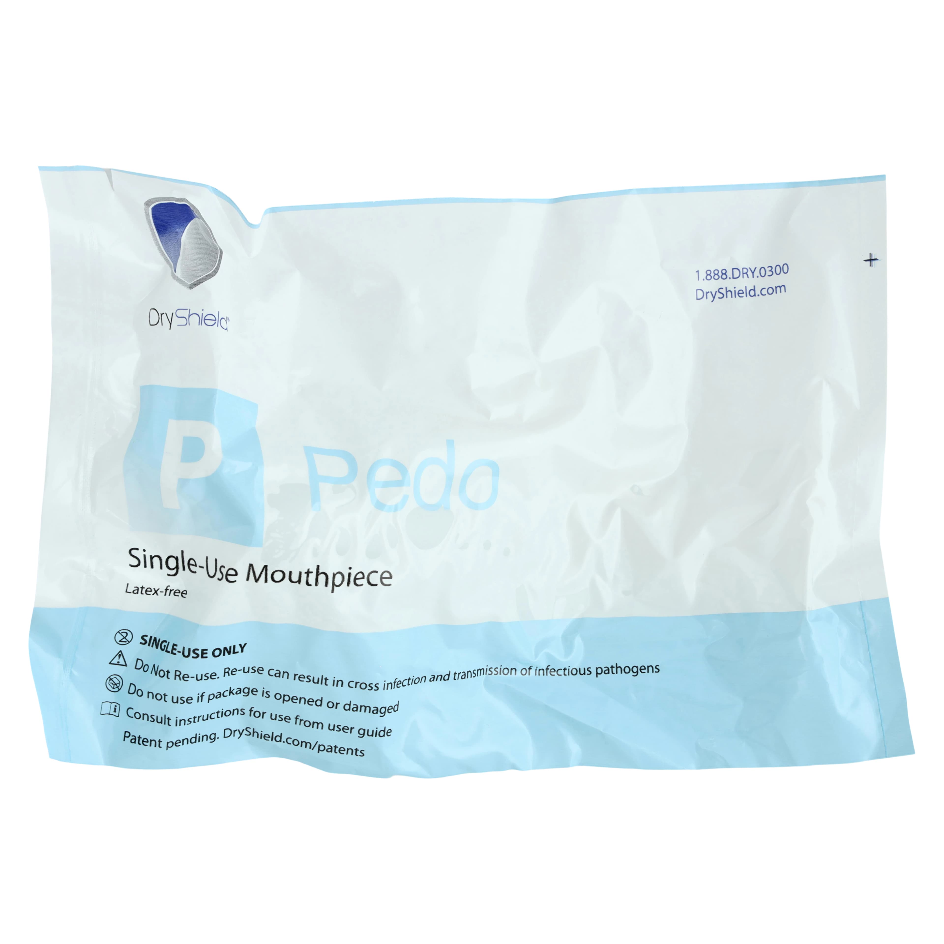 DryShield Single-Use Disposable Mouthpieces, Pediatric (Pedo), 20/Pack, DS-SUP-300 thumbnail 2
