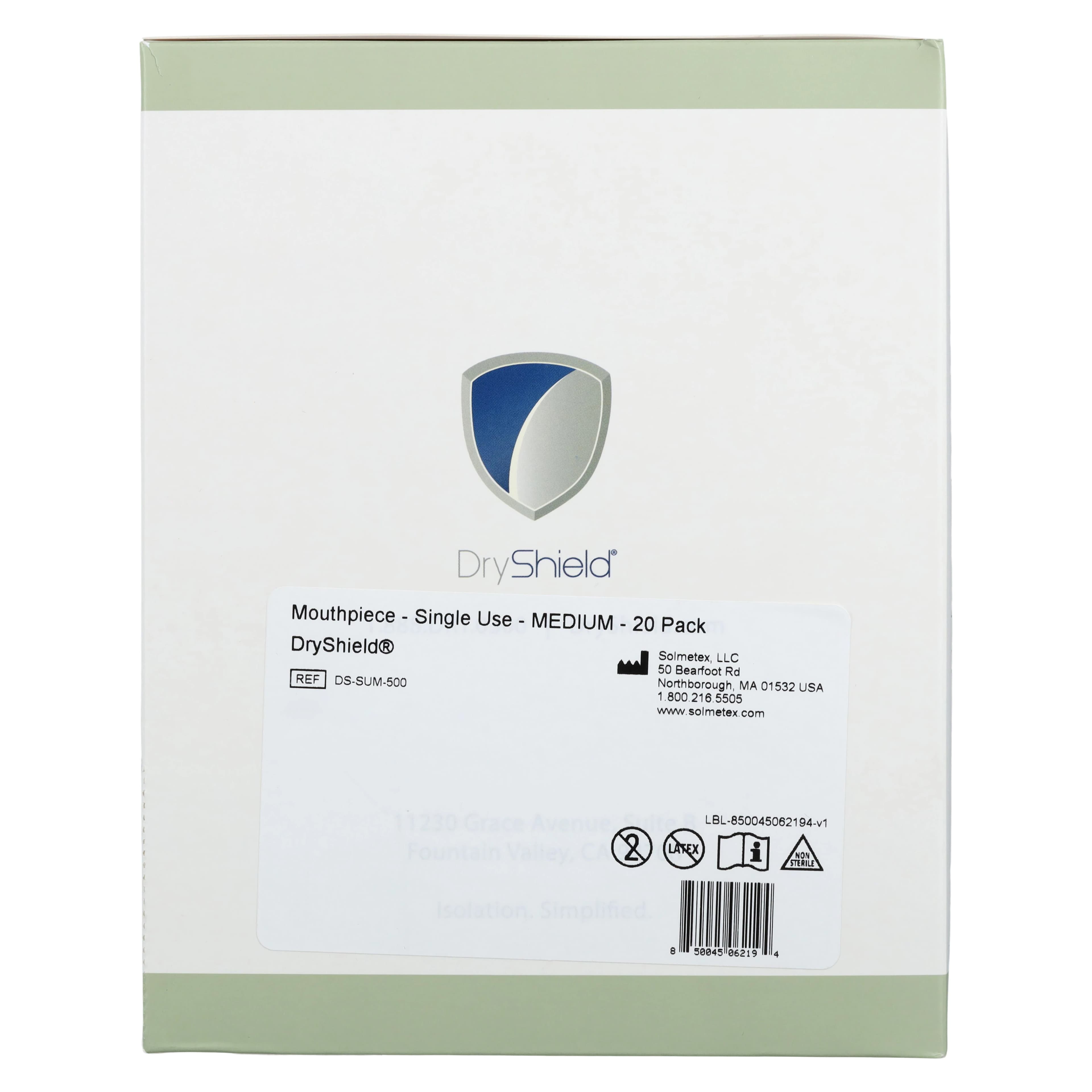 DryShield Single-Use HVE Isolation Mouthpiece, Medium, 20/Pkg, DS-SUM-500 thumbnail 5