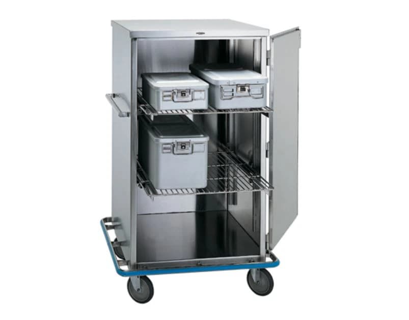 Pedigo Surgical Case Cart, 34-1/8"W x 32-3/8"D x 56"H, 6" Casters, Sealed Door - Cart Case 34-1/8x32-3/8x56" - Image 1