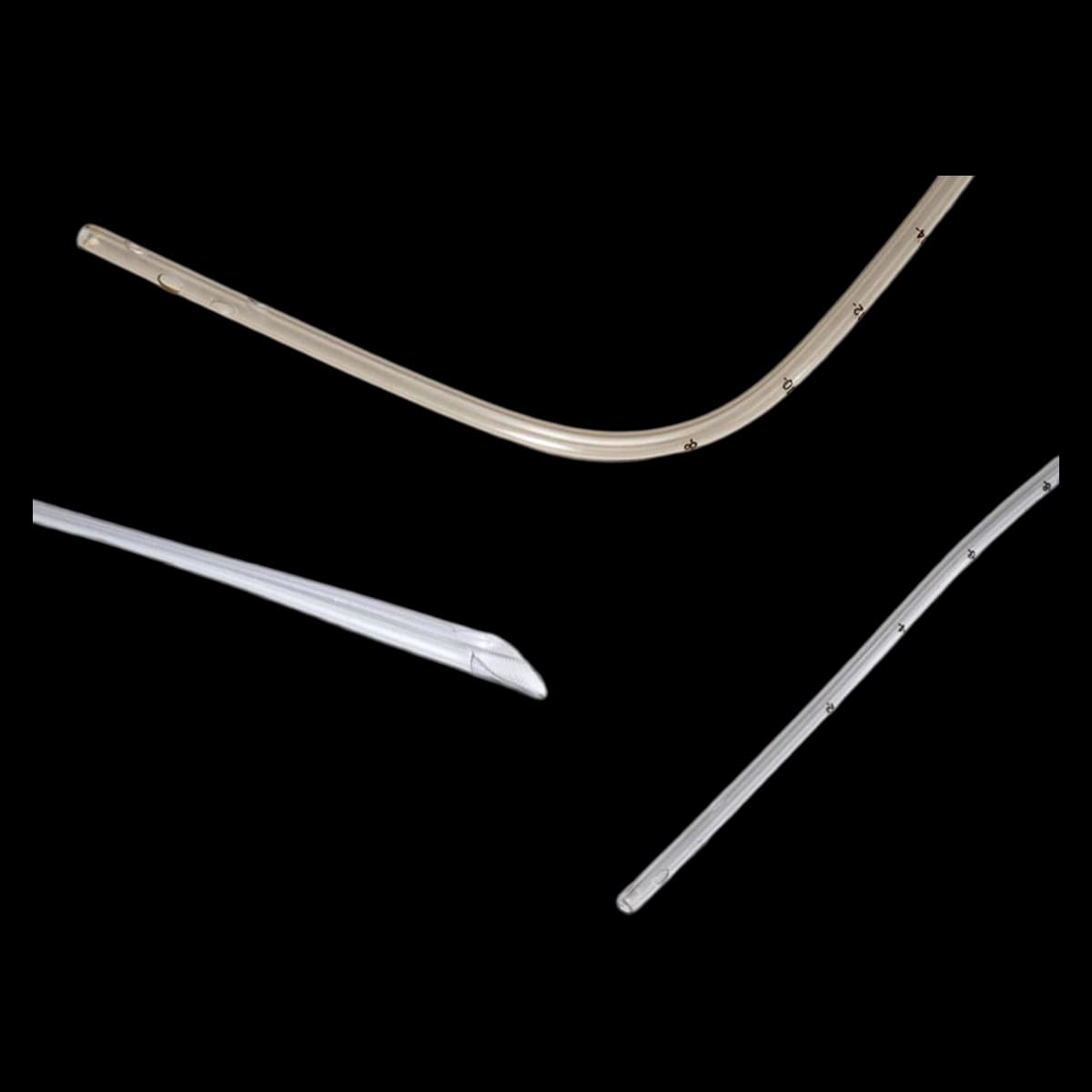 Argyle Thoracic Catheter, Right Angle, 20" Sterile with Radiopaque Line, 10/Case - Catheter Thoracic Right Angle - Image 1