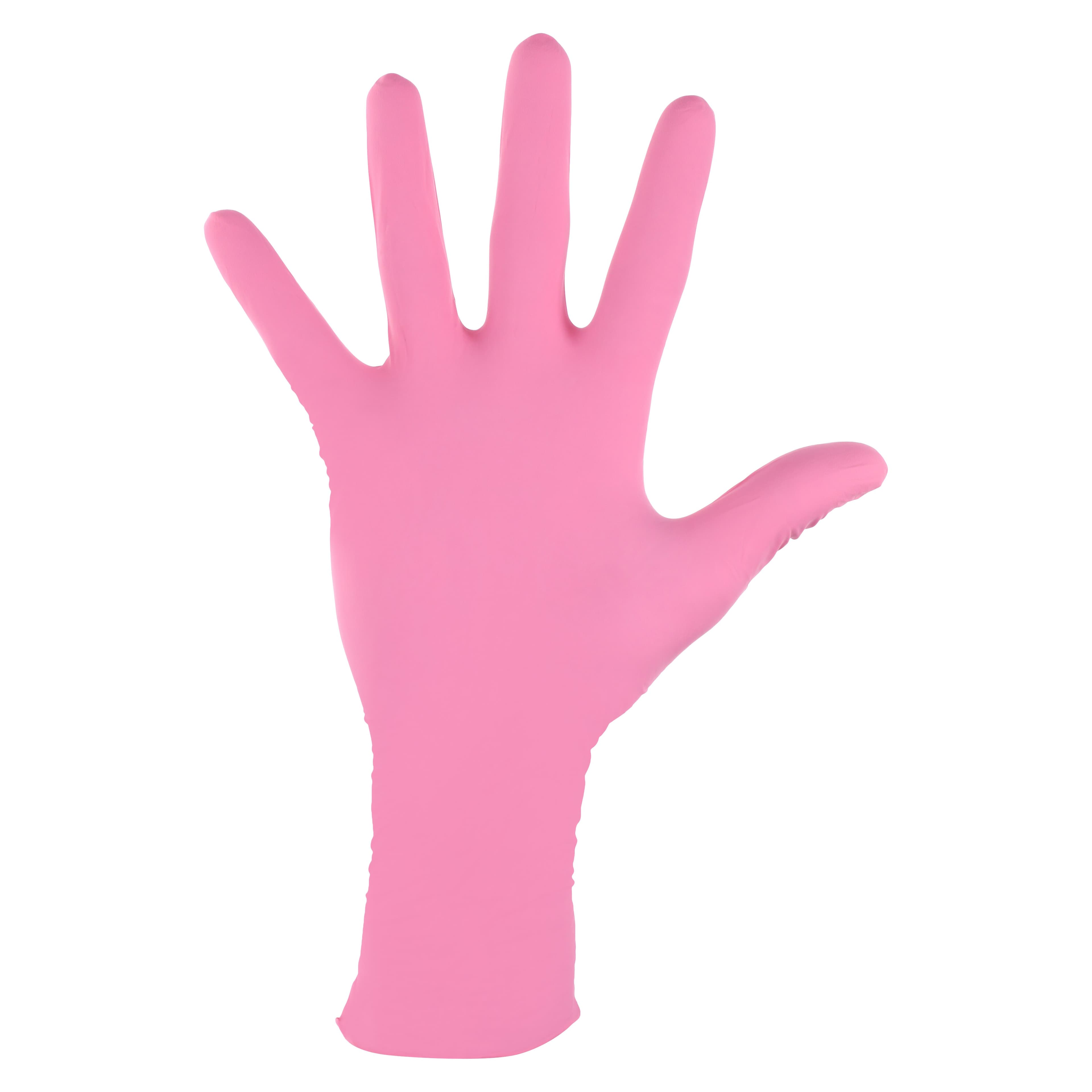HALYARD PINK UNDERGUARD Nitrile Exam Gloves, Powder-Free, Non-Sterile, Chemo Rated, XL, Pink, 1000/Case thumbnail 3