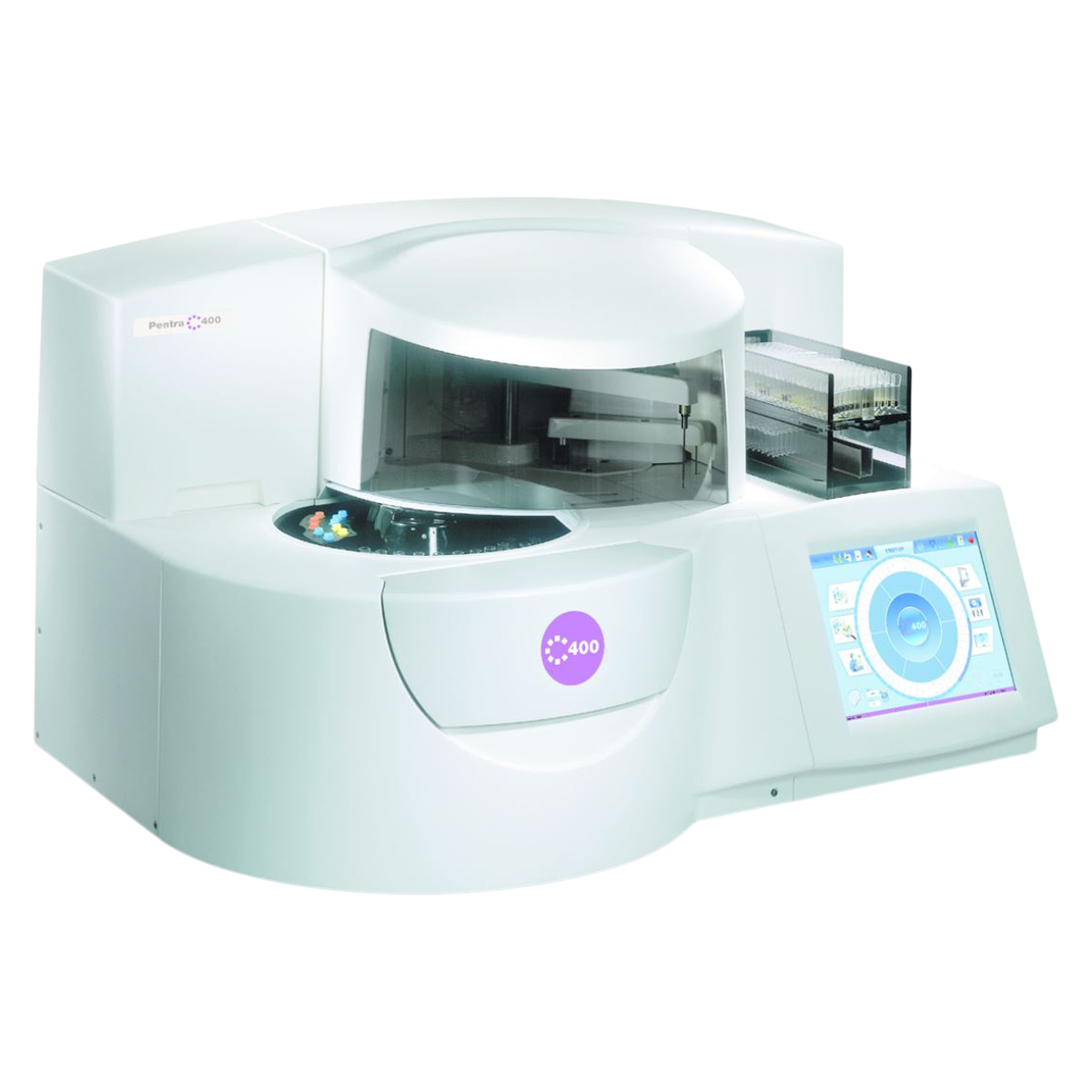 Horiba Medical Pentra C400 Refurbished Clinical Lab Analyzer with 6 Sample Racks, 60-Place Each - Refurb Pentra C400 - Image 1