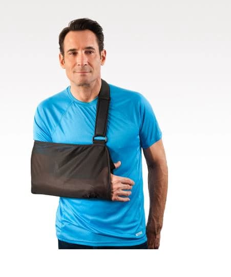 Breg Essential Sling, Shoulder Immobilizer, Small, Mesh Fabric - Sling Essential Shoulder Small - Image 1