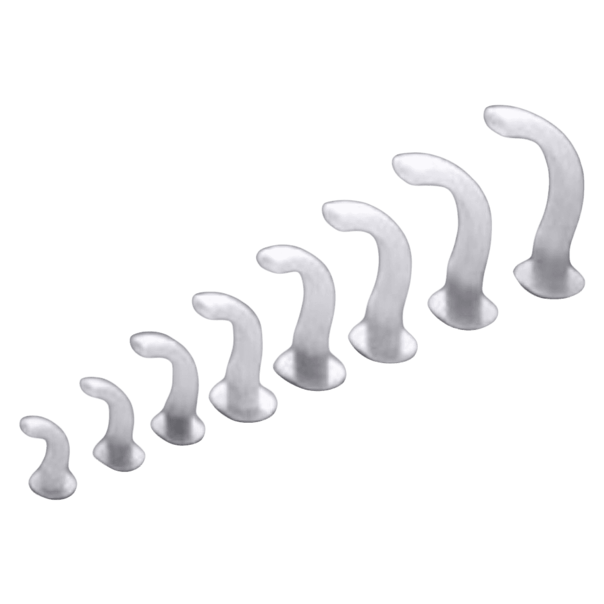 Guedel Oral Airway, 70mm, Child (20-30kg), Disposable, 50/Case - Guedel Oral Airway 70mm - Image 1