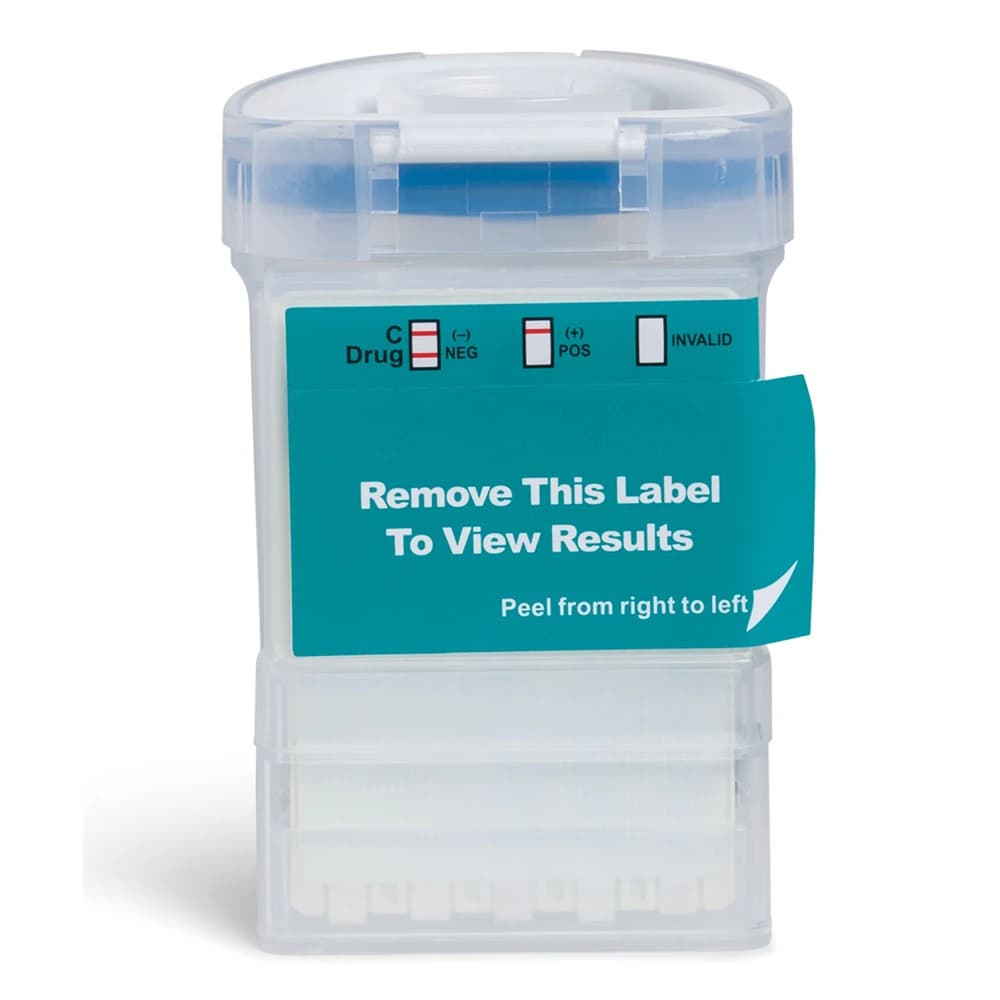 EZ Split Key 5 Panel Drug Screen Test Cup, CLIA Waived, 25/Box - Ez Split Key Cup - Image 1