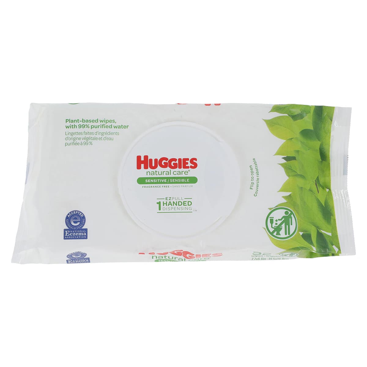 Huggies Natural Care Baby Wipes, Unscented, 32 Count, Disney Packaging - Baby Wipes Huggies Natural Cr - Image 1
