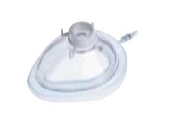 SunMed Anesthesia Mask with Hook Ring, Infant, Disposable, 20/Case - Mask Anesthesia w/Hook Ring - Image 1