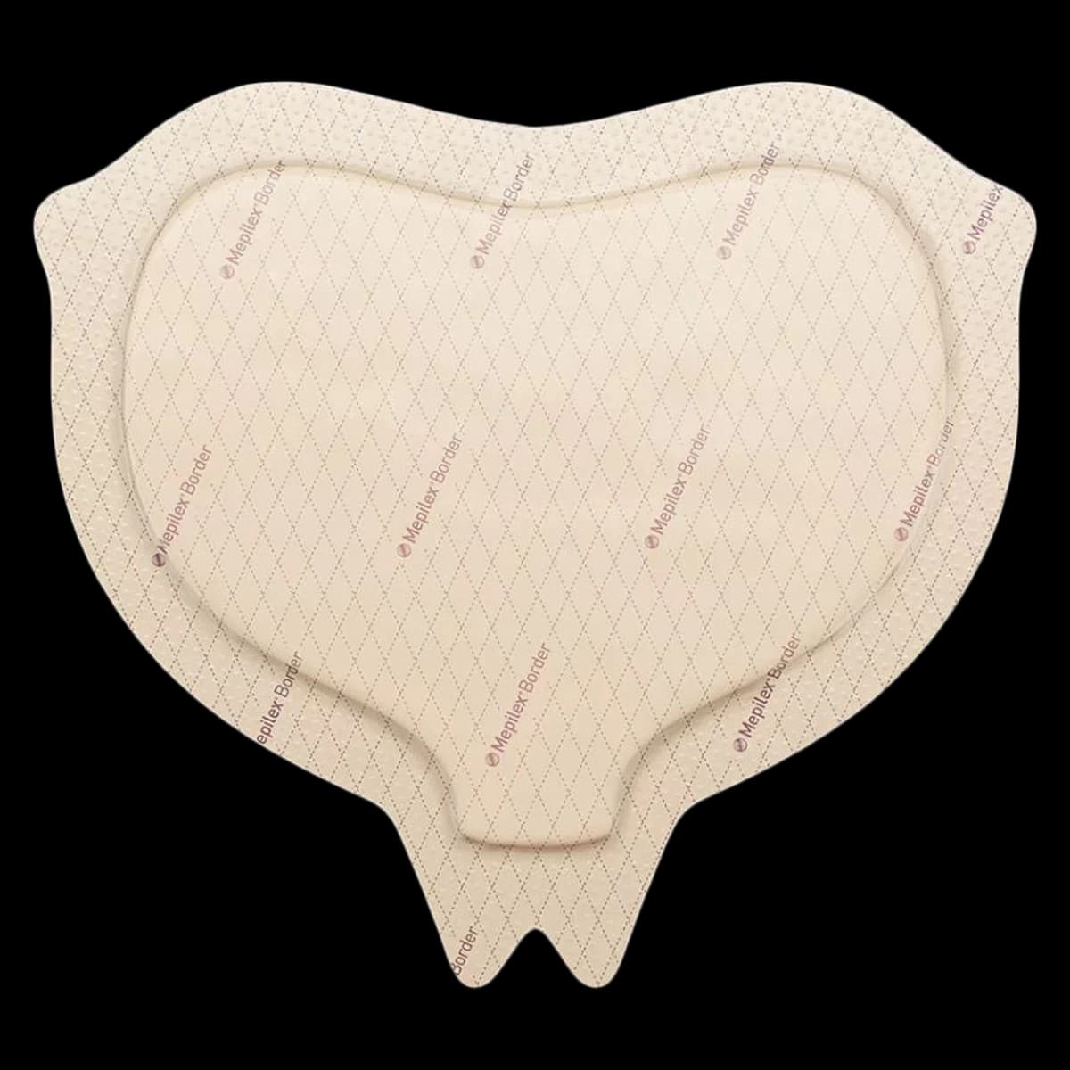 Mepilex Border Foam Sacral Dressing, 8.7" x 9.8", Sterile, Adhesive, Absorbent - Dressing Foam Mepilex Sacral - Image 1