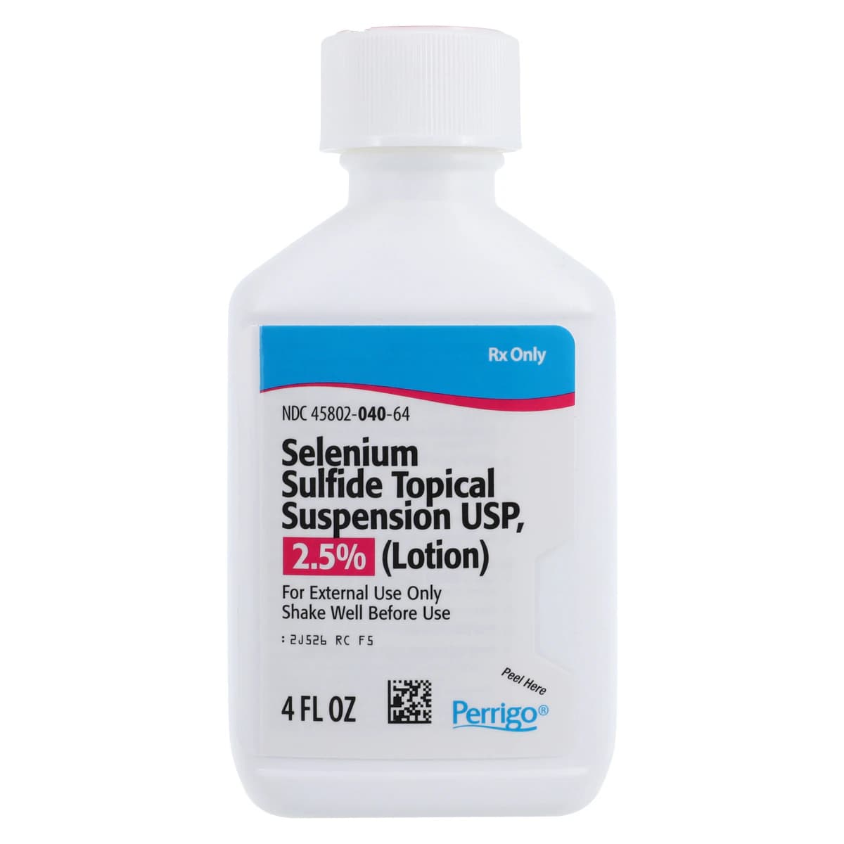 Selenium Sulfide Lotion 2.5%, 4 oz Bottle - Selenium Sulfide Lotion - Image 1