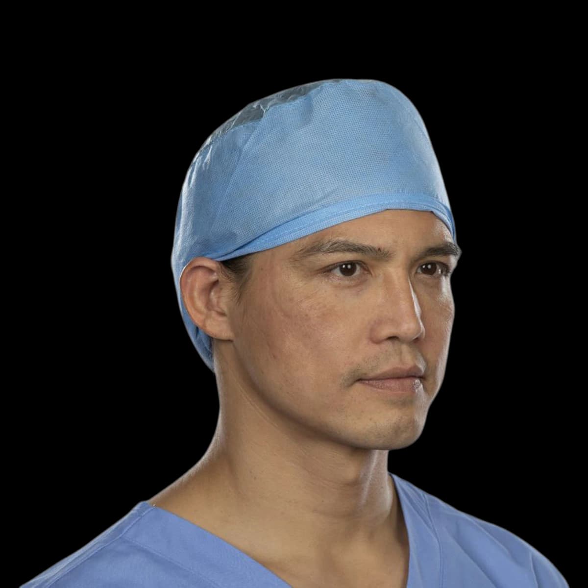 Halyard Cover Max Surgical Cap, Universal Size, Blue, Non-Sterile, Disposable, 300/Case - Cap Surgical Cover Max Univ - Image 1