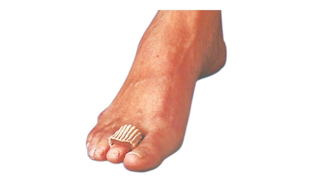 Silipos Silopad Digital Pad, Toe/Finger, Fabric, Small/Medium - Pad Digital Silopads - Image 1