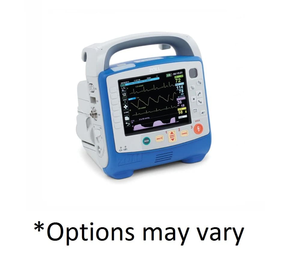 Zoll X-Series Defibrillator/Monitor, New, with 12-Lead ECG, Pacing, NIBP, SpO2, CPR Expansion Pack - Defibrillator/Monitor XSeries - Image 1