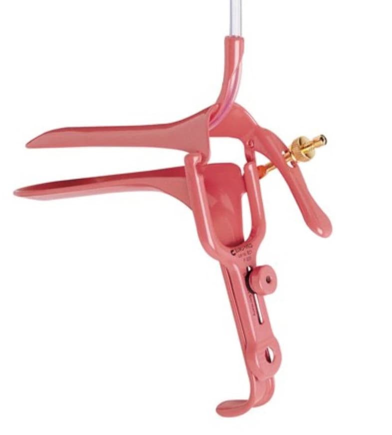 Euro-Med Graves Vaginal Speculum, 125x35mm, Non-Sterile, Reusable, Each - Speculum Vaginal Graves LEEP - Image 1