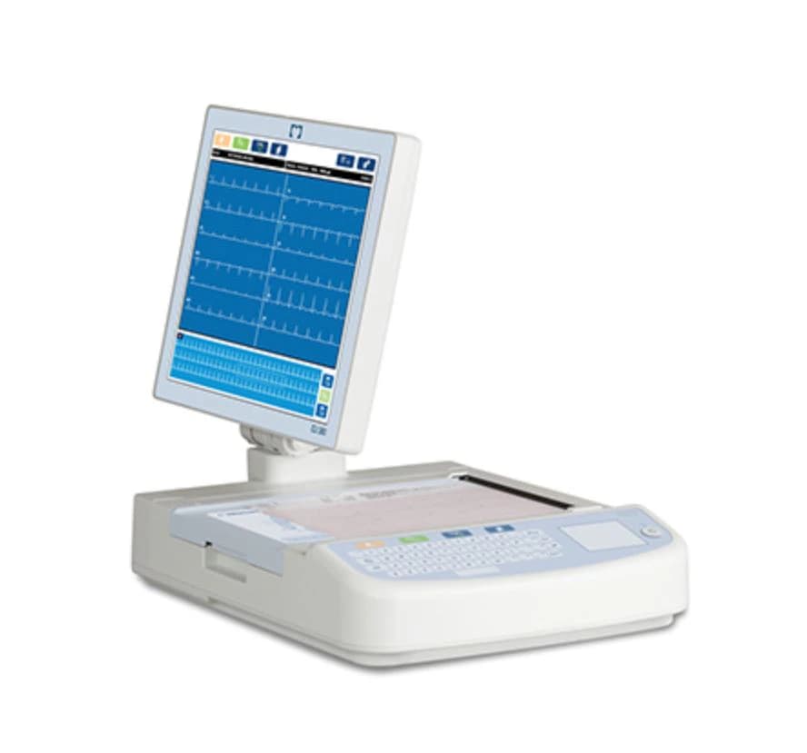 Welch Allyn ELI 380 Resting Electrocardiograph, 12-Lead Touchscreen, Adult/Pediatric, Multi-Channel - ECG Resting 12Lead TouchScreen - Image 1