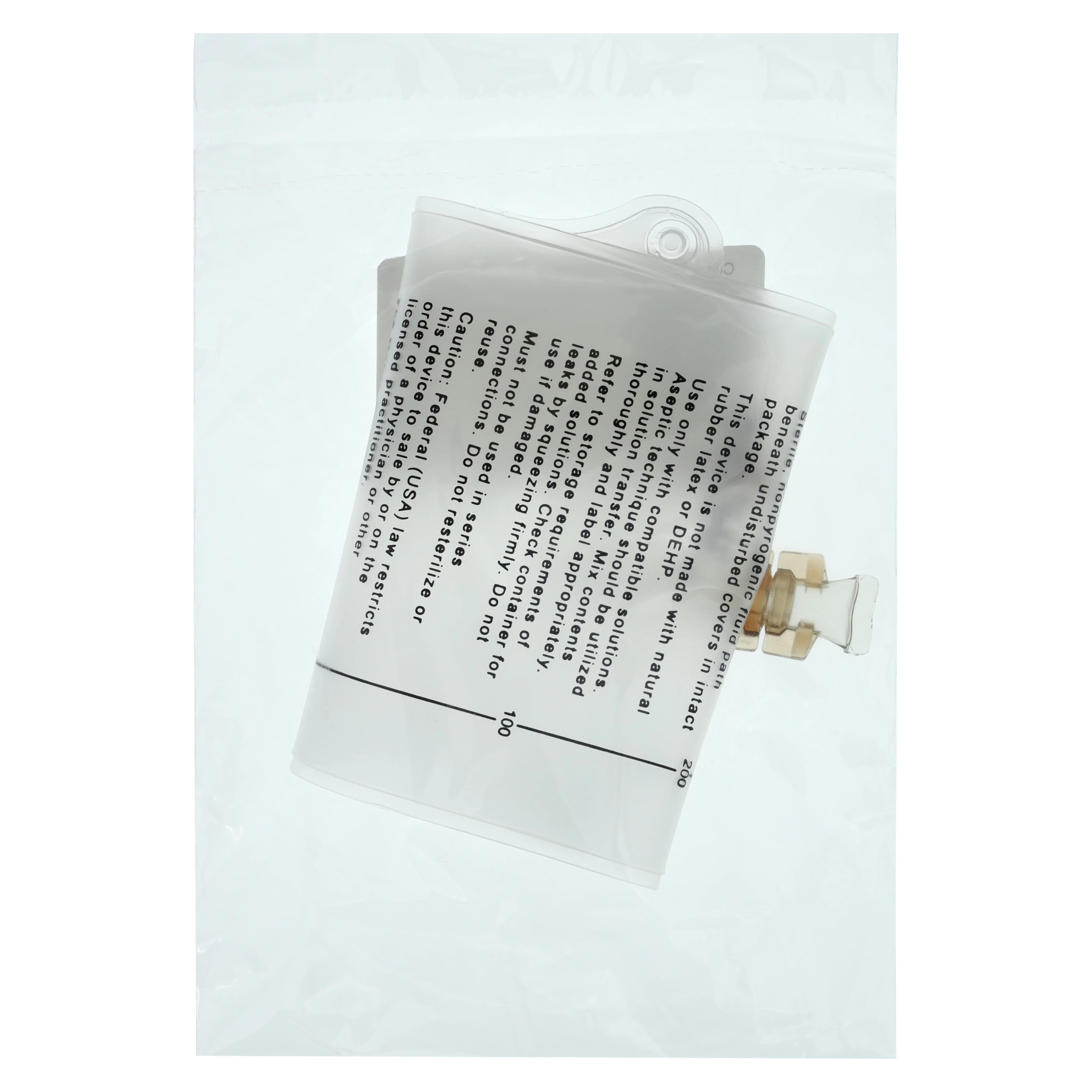Secure Port Infusion Bag, 500 mL, PVC Tubing, Latex-Free, 50/Case thumbnail 2
