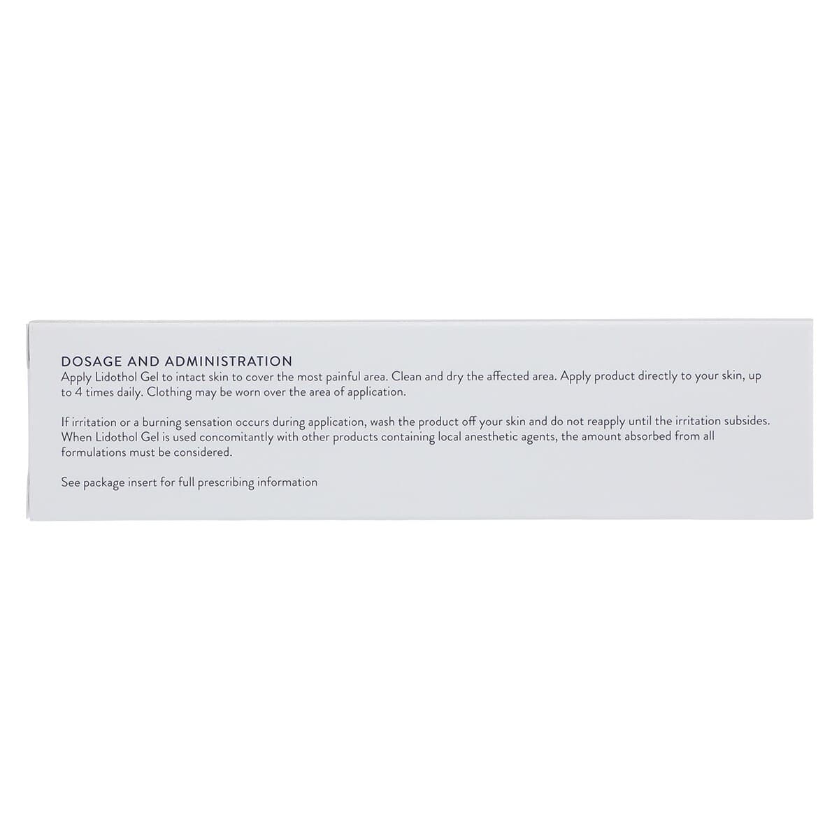 Lidothol Topical Gel 4.5%/5%, 3.5 g Tube (Terrain Pharmaceuticals) thumbnail 5