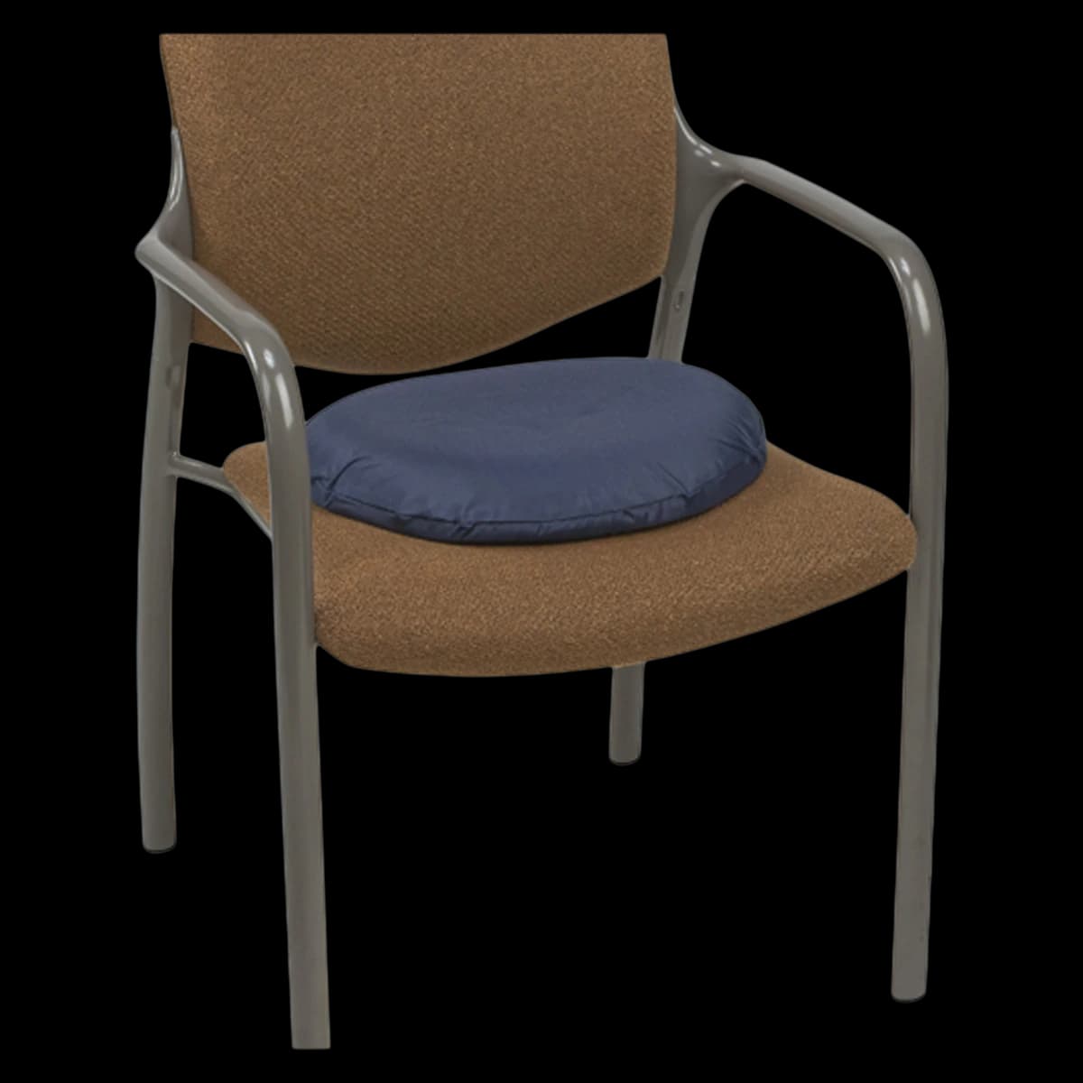 Molded Foam Ring Cushion, 14 Inch, Navy - Ring Cushion Molded 14IN Navy - Image 1