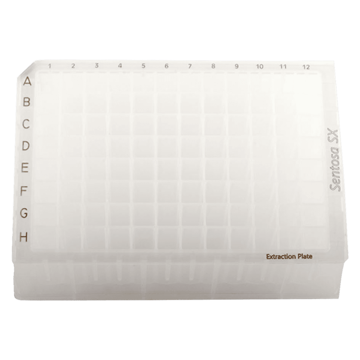 Sentosa SX Deepwell Plate, 96-Well, 2000 µL, White, 20/Box - Deepwell Plate 96/2000uL - Image 1