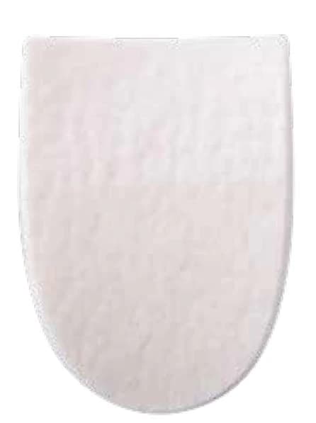 Pedifix FELTastic Self-Adhesive Heel Pads, White, 10/Package - FELT SKVD SA HEEL PADS WHITE - Image 1