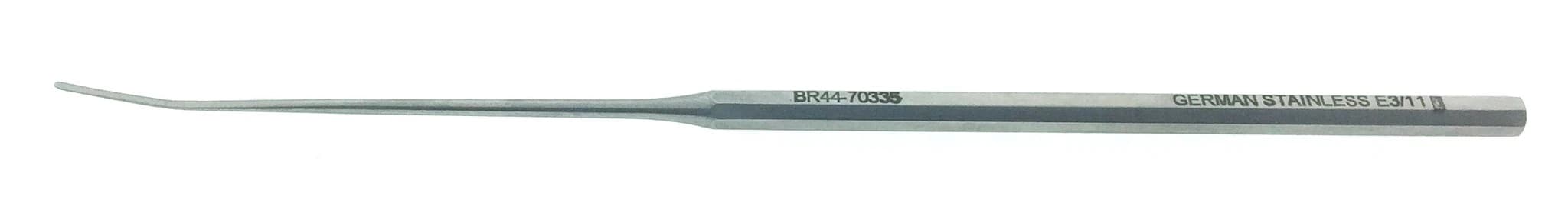 BR Surgical Excavator Curette, House Hough 90 Degree, Stainless Steel, Non-Sterile, Reusable, Each - Excavator House Hough 90 Deg - Image 1
