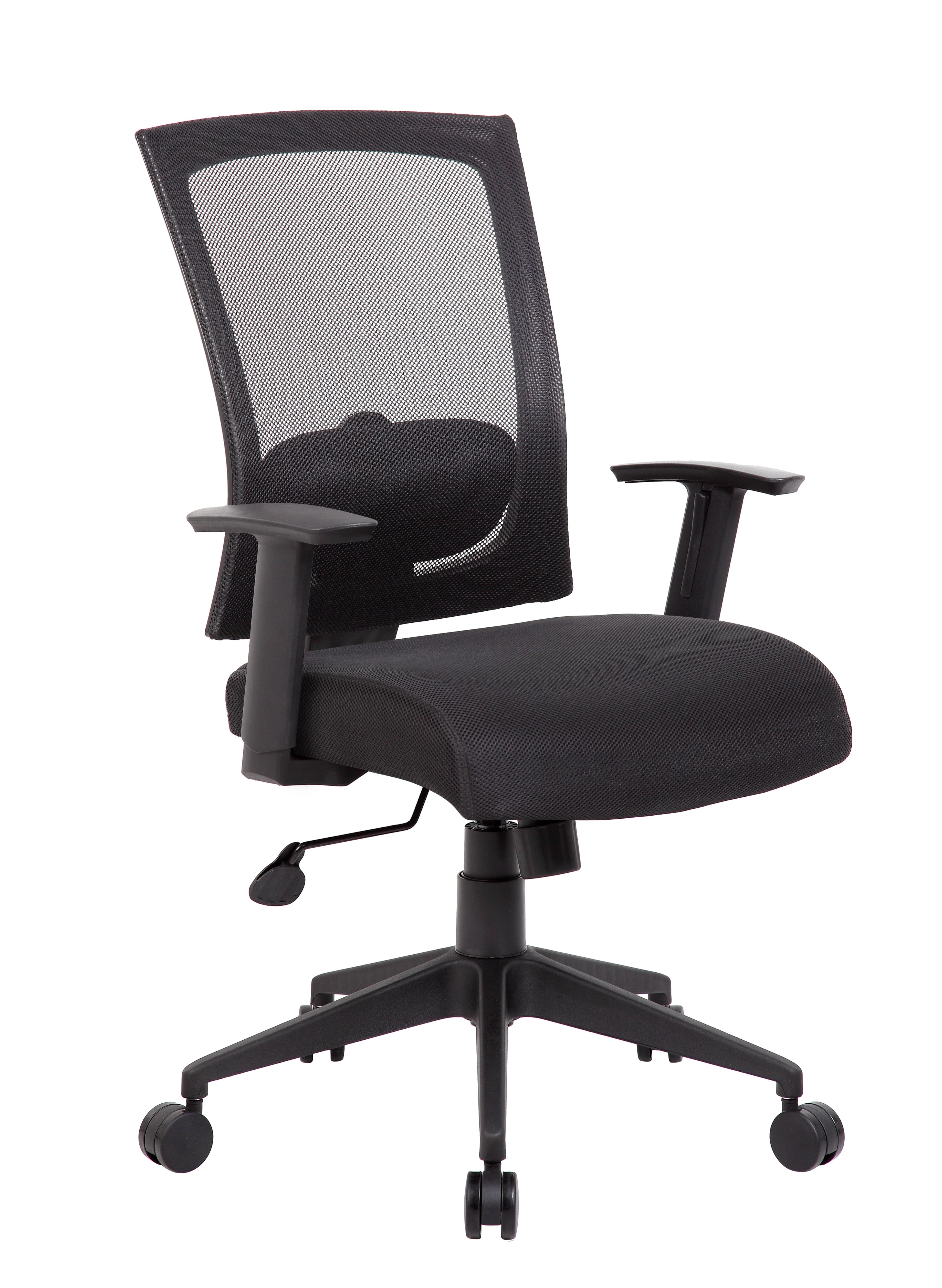Boss Office Products Mesh Back Task Chair, Dual Wheel 2" Casters - Mesh Back Task Chair, Dual Whe - Image 1