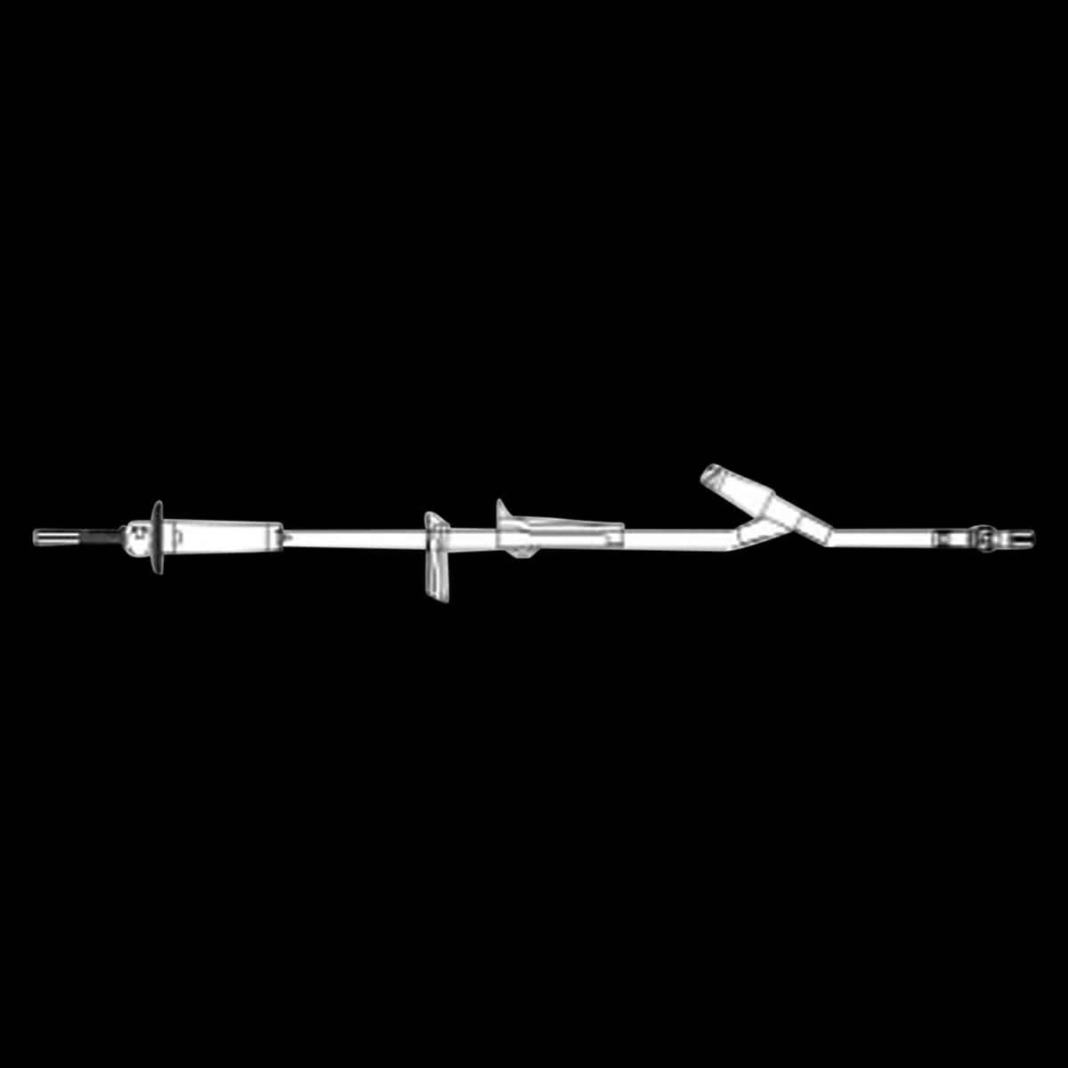 ICU Medical IV Administration Set, 15 Drops/mL, 100" Tubing, 25/Case - IV Admin Set 15Drop/ml 100"Tub - Image 1