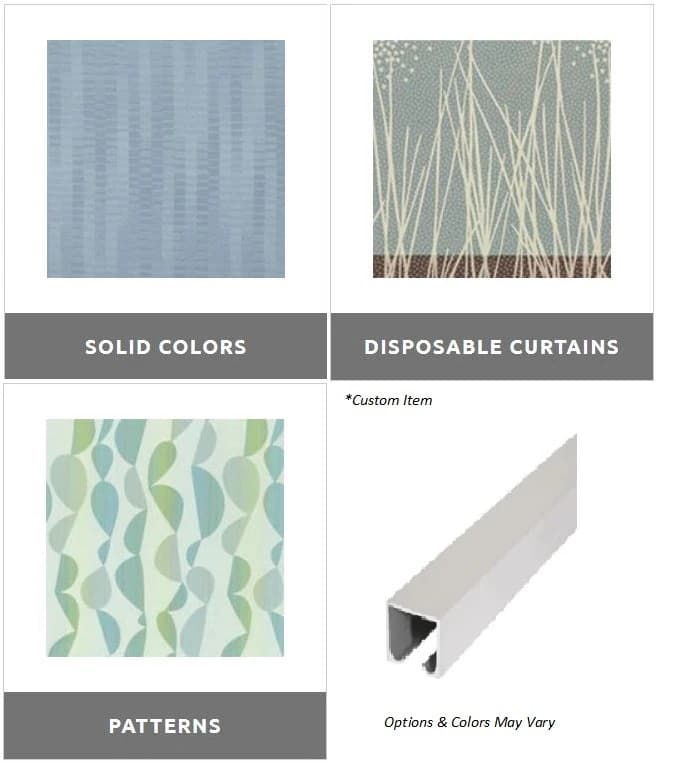 Custom Curtain/Track (Jayaraman Med) by Covoc Corporation - Curtain/Track Jayaraman Med - Image 1