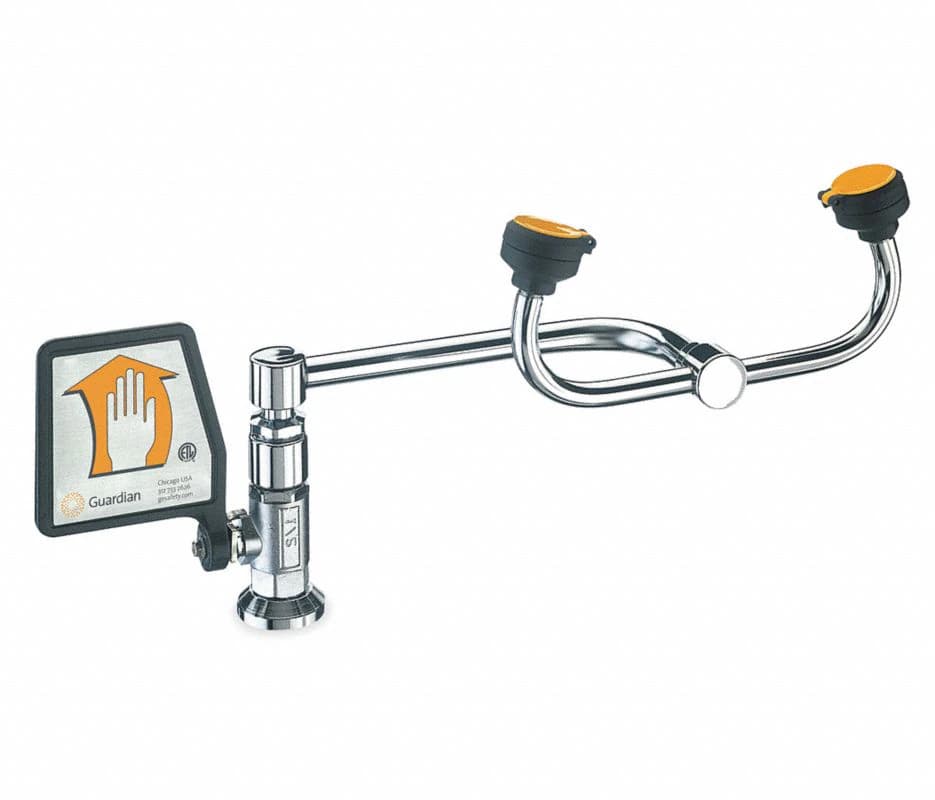 Guardian Equipment Eyewash Deck Mount Kit, Left, 01KWC87QE3J617FDAS46H62J9B - Eyewash Deck Mnt Left - Image 1