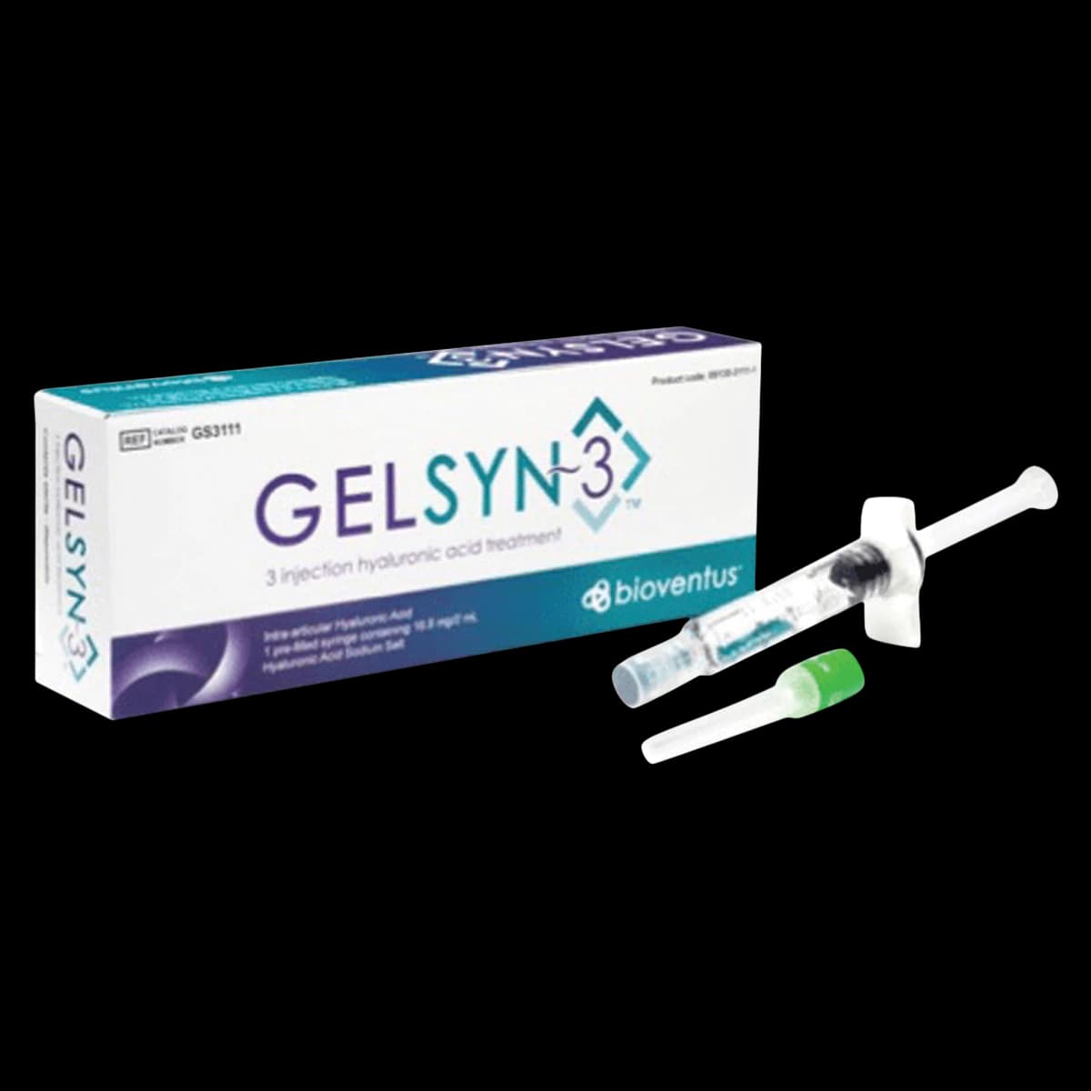 Gelsyn-3 Injection, 8.4 mg/mL, 2 mL Prefilled Syringe (Bioventus) thumbnail 2