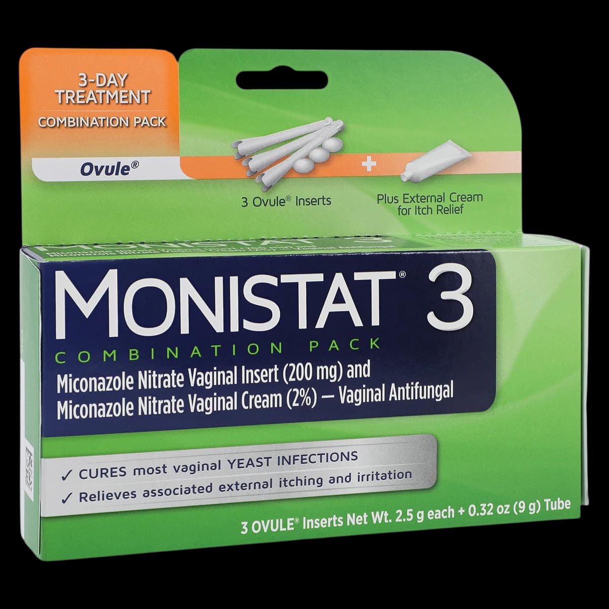Monistat 3-Day Combination Pack, 3/Box - Monistat-3 Day Combo - Image 1