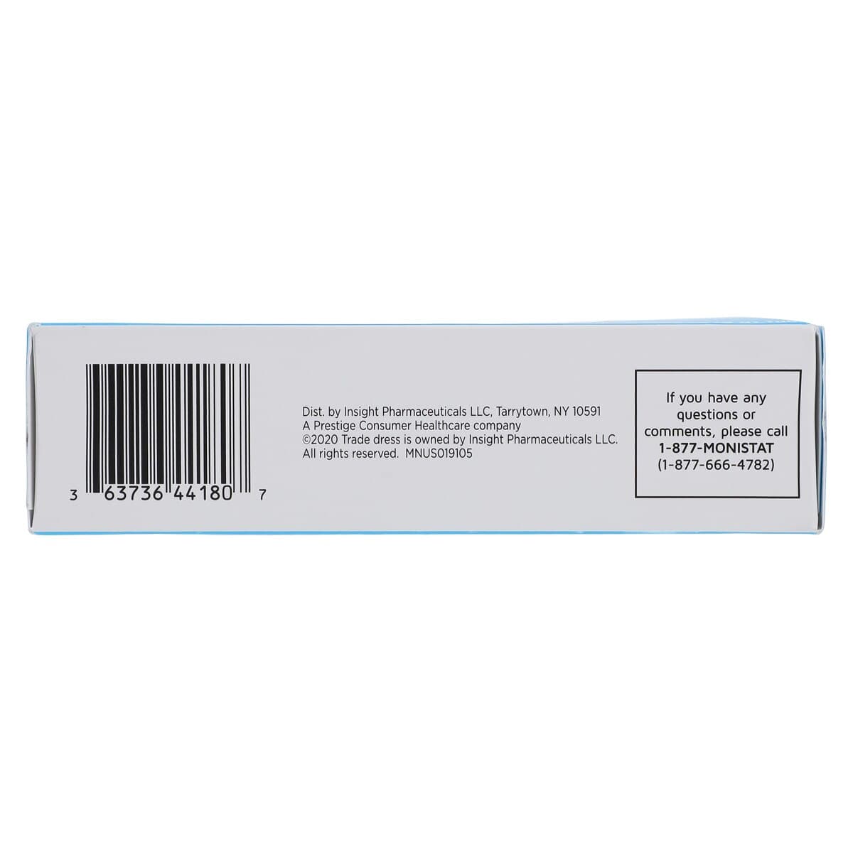 Monistat 1-Day Combo Pack Vaginal Cream, 1 Box thumbnail 4