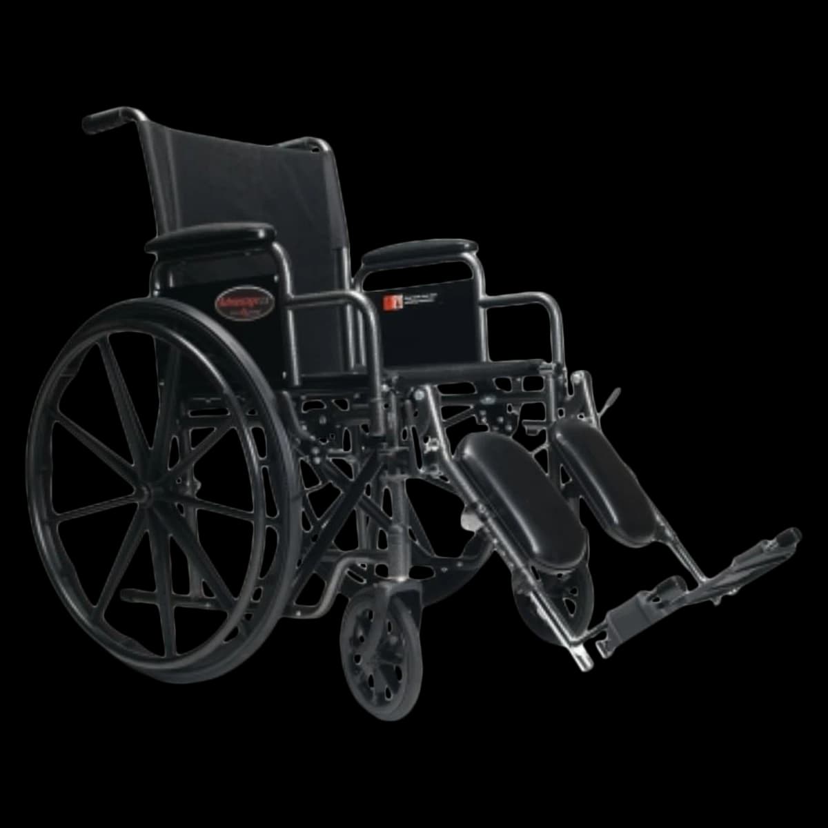 Graham-Field Advantage LX Wheelchair, 18" x 16" Seat, 300 lb Capacity - Wheelchair Advantage LX 18x16" - Image 1