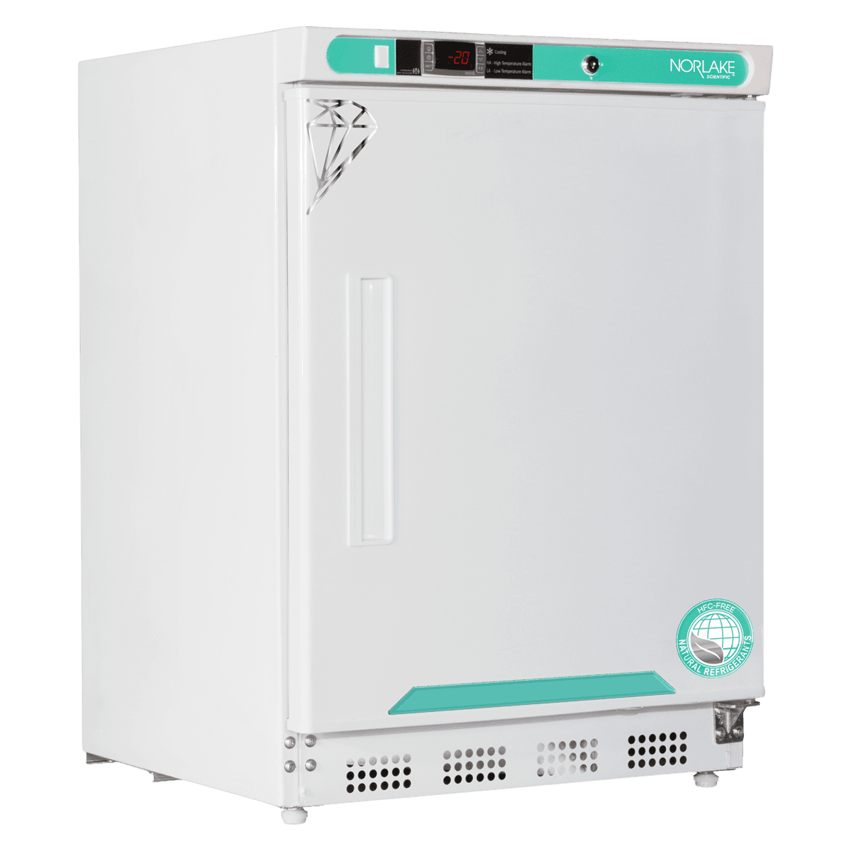Corepoint Scientific Lab Freezer, 4.2 Cu Ft, Solid Door, Right Hinge, -15 to -25C, Manual Defrost - Freezer Lab -15 to -25C - Image 1