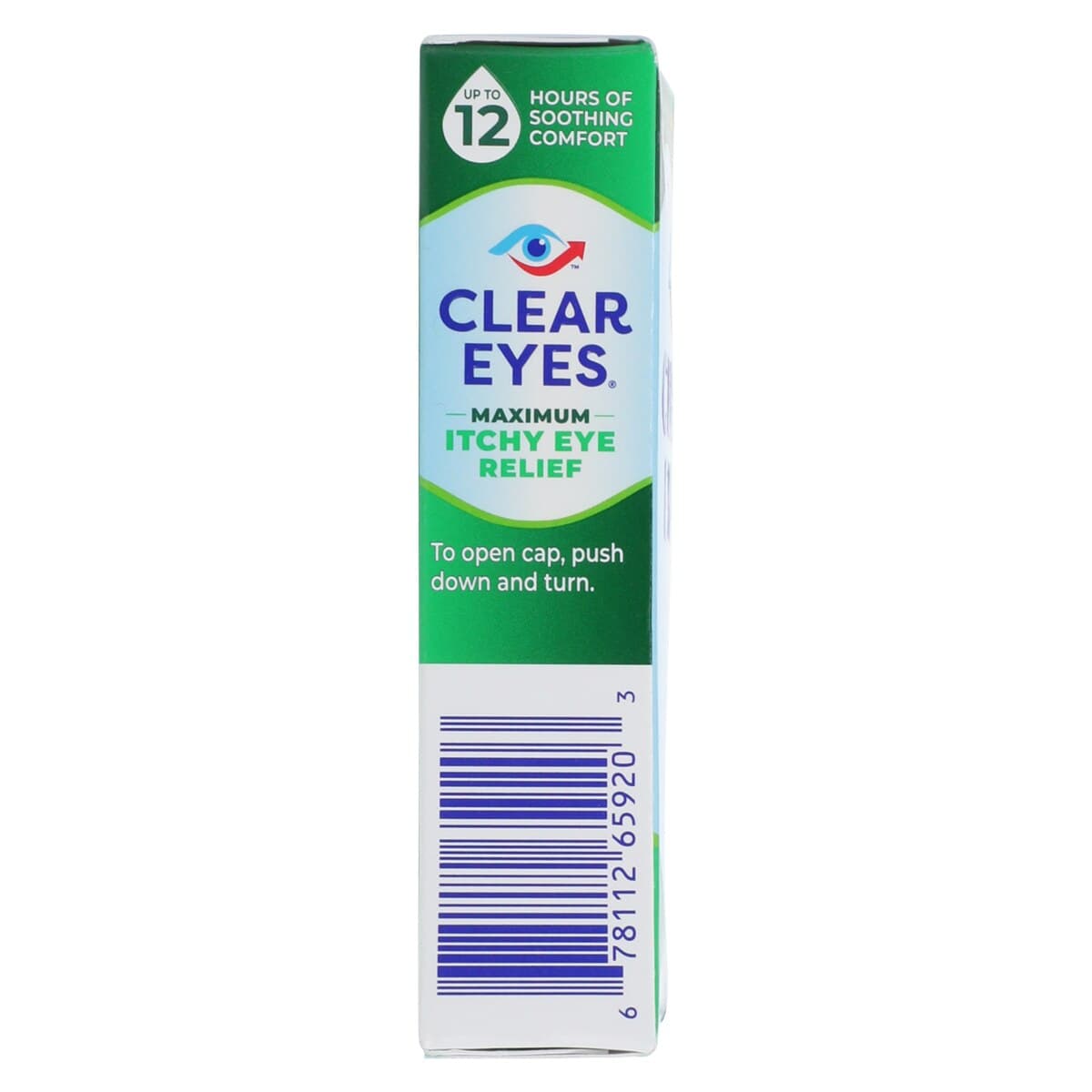Clear Eyes Maximum Itch Relief Eye Drops, 0.5 fl oz (15 mL) Bottle thumbnail 3