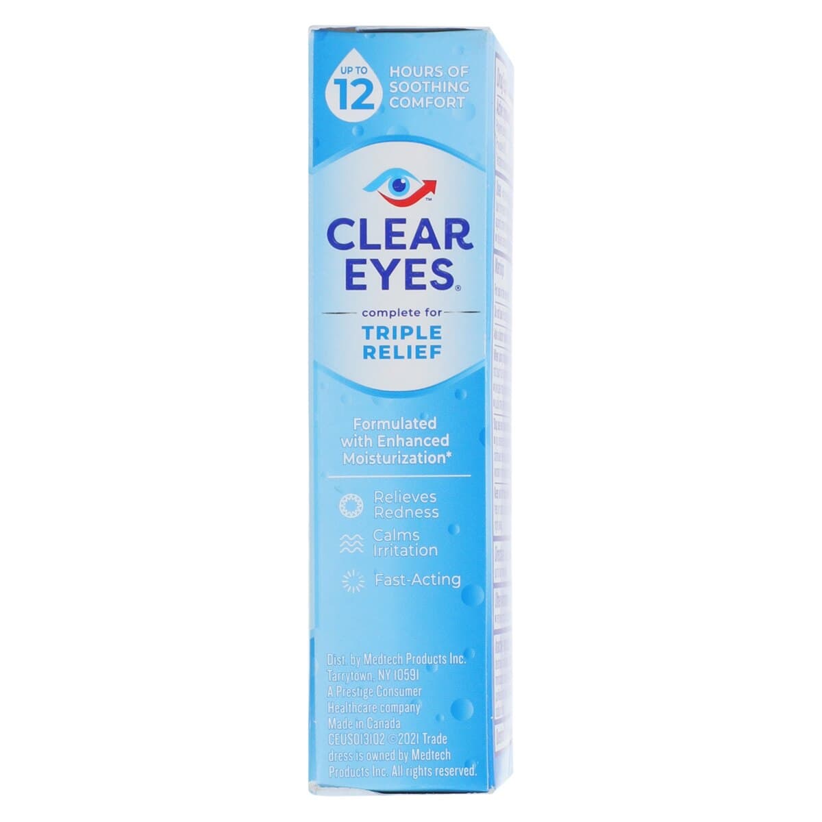 Clear Eyes Triple Action Redness Relief Eye Drops, 0.5 oz Bottle thumbnail 2