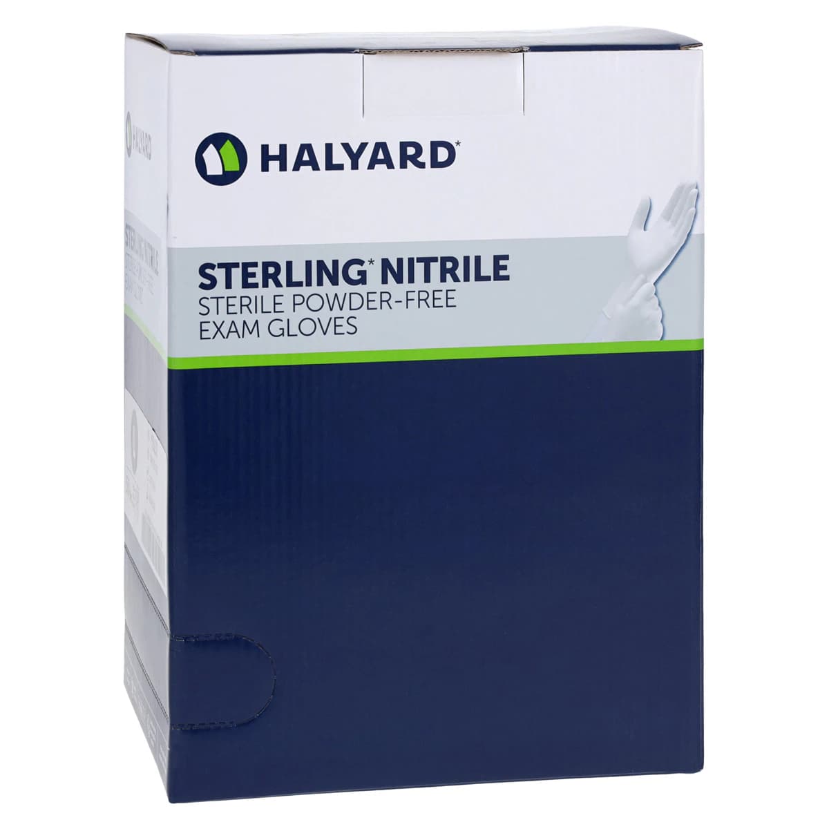 Sterling Nitrile Exam Gloves, Sterile, Large, Gray thumbnail 3