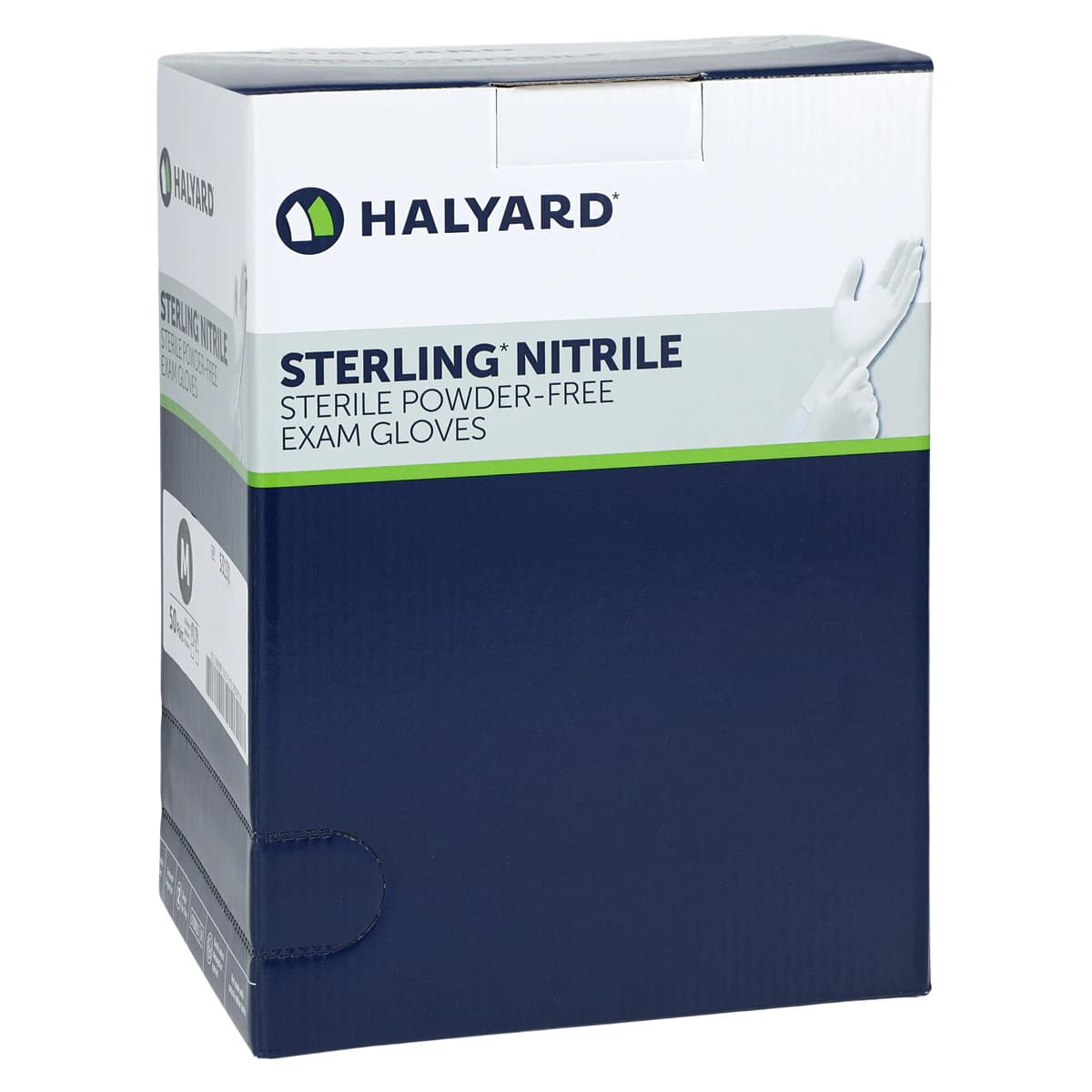 Safeskin Sterling Nitrile Examination Gloves, Sterile, Medium, Gray thumbnail 3