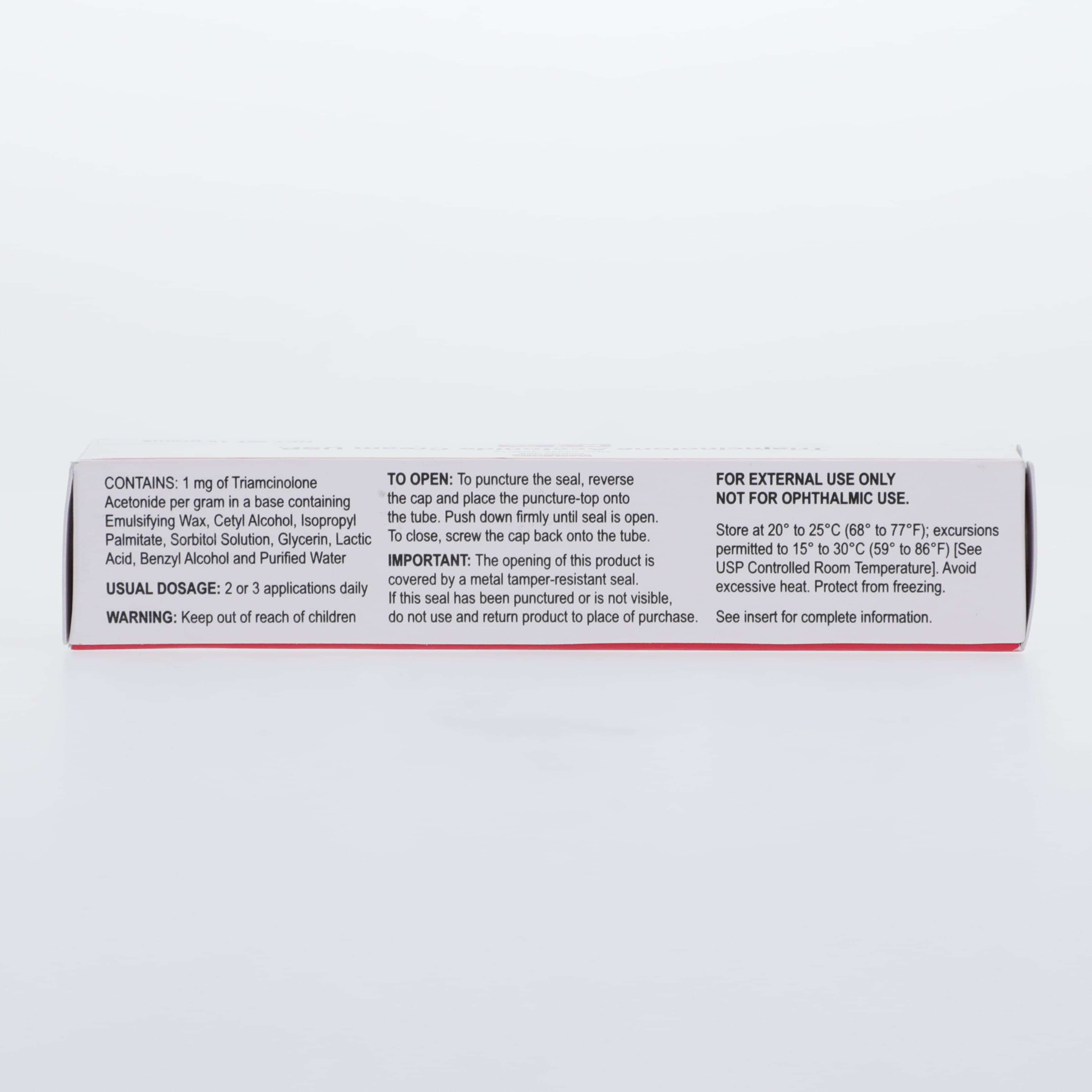 Triamcinolone Acetonide Cream 0.1%, 15g Tube, Macleod Pharmaceuticals thumbnail 2