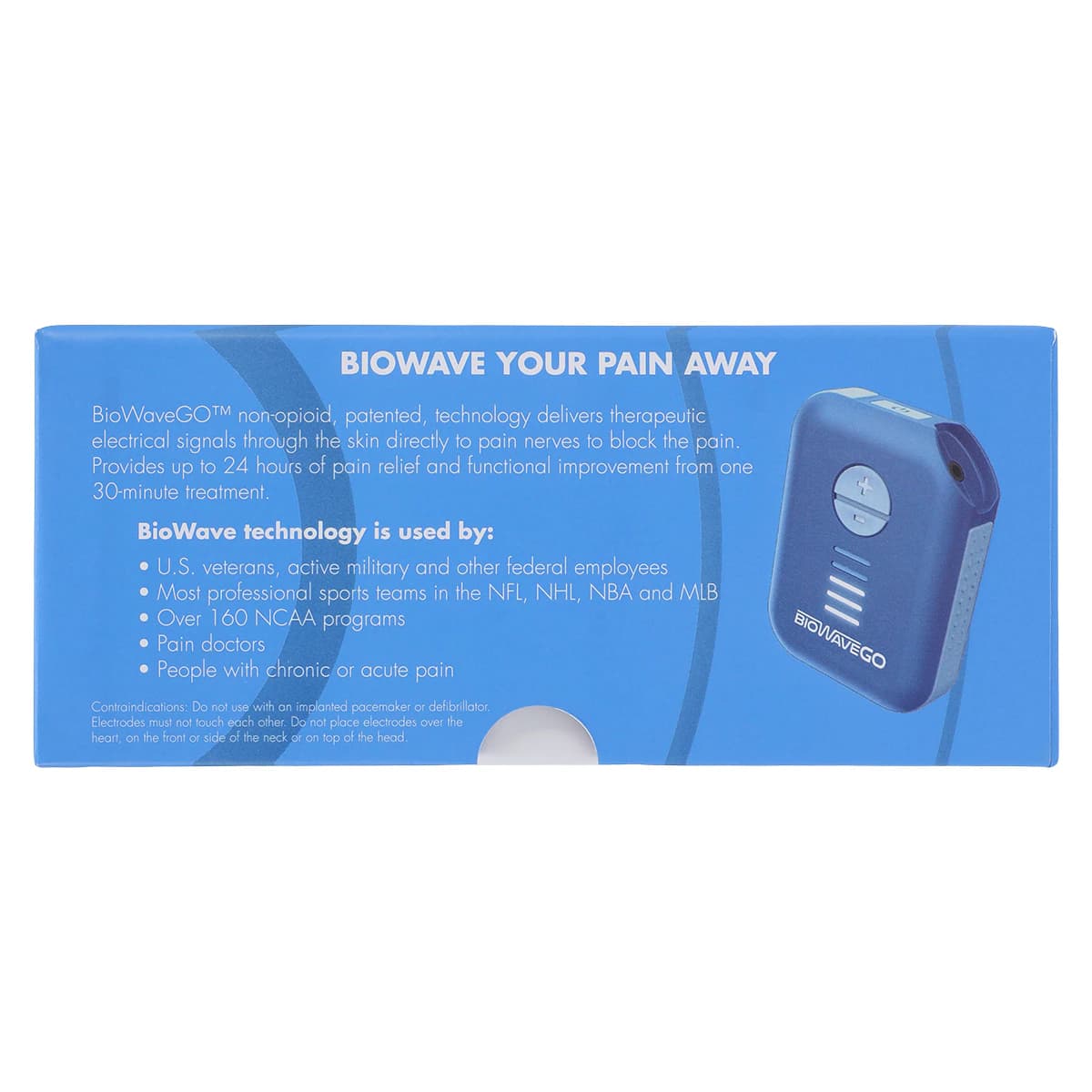 BioWaveGO Neurostimulation Stimulator for Chronic Pain Relief thumbnail 4