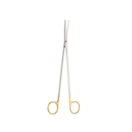Metzenbaum Dissecting Scissor, Curved, 5-3/4", Stainless Steel with Tungsten Carbide Inserts - Scissor Dsc Vital Metz Cvd Blt - Image 1