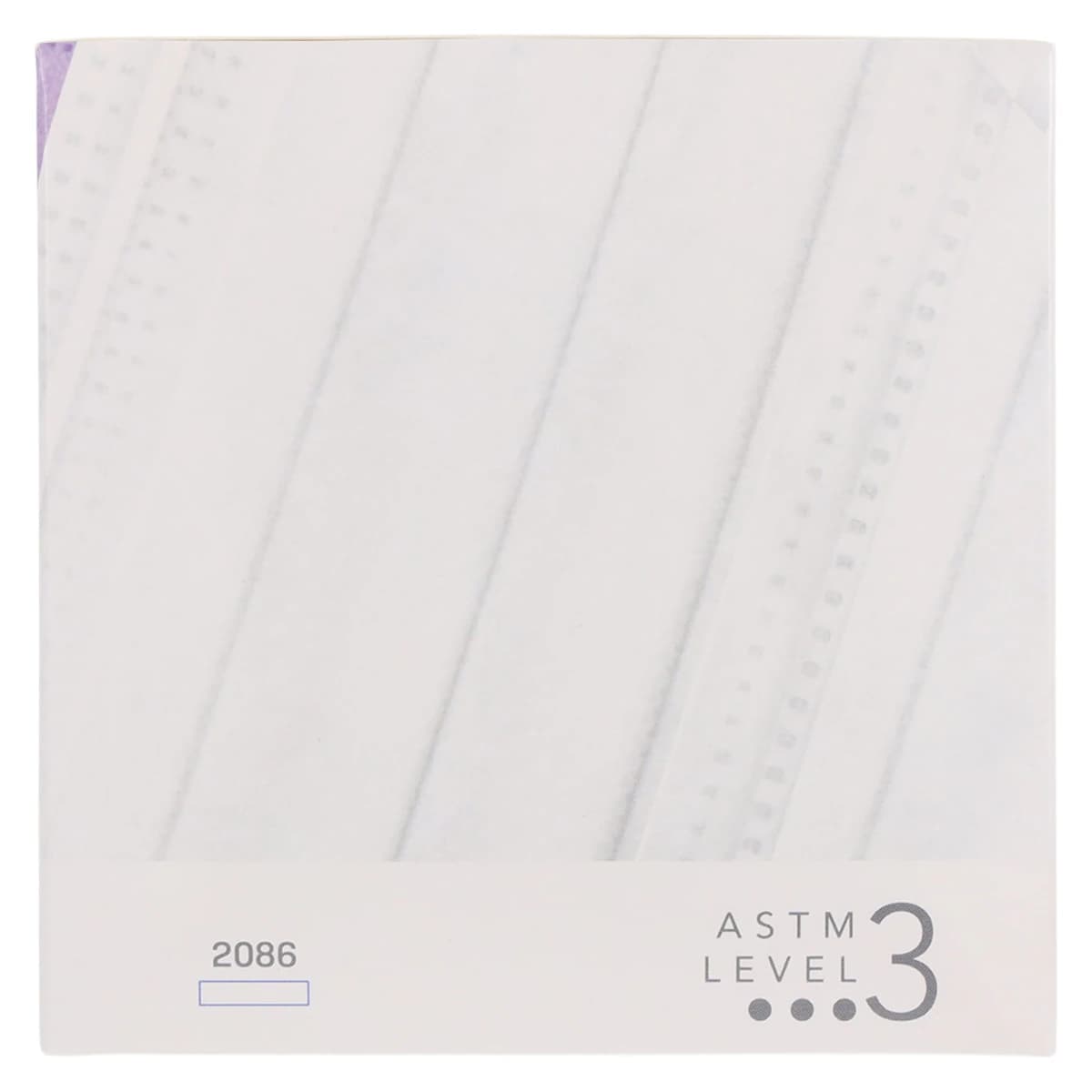 Medicom SafeMask SofSkin Earloop Face Mask, ASTM Level 3, White, 50/Box, 2086 thumbnail 8