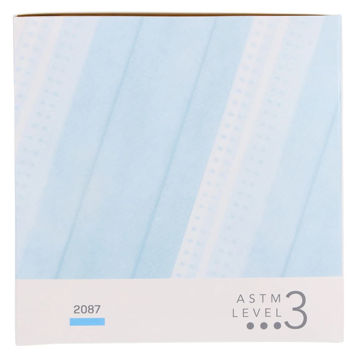 Medicom SafeMask SofSkin Earloop Face Mask, ASTM Level 3, Blue, 50/Box, 2087 thumbnail 8