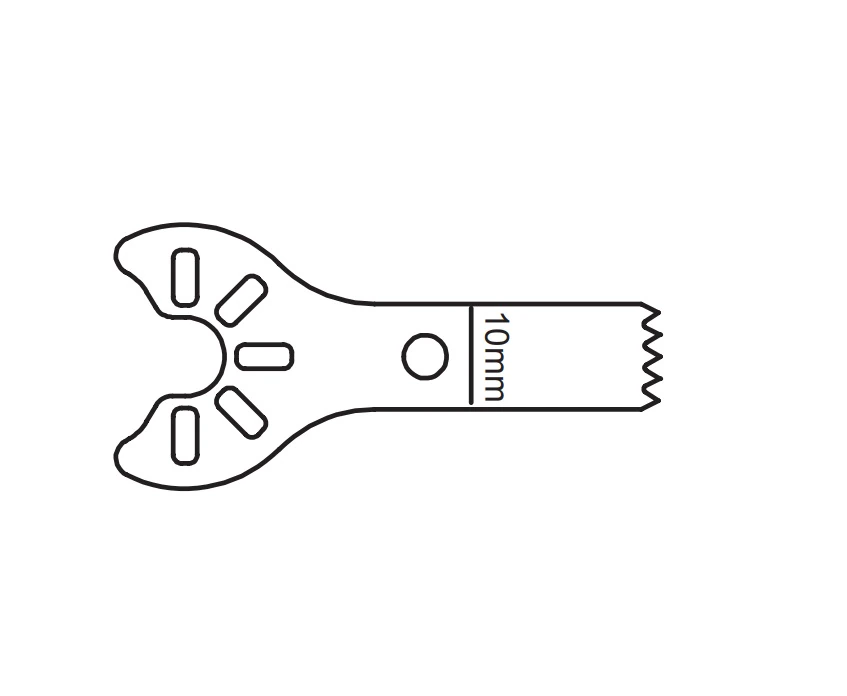 Brasseler USA Small Bone Saw Blade, Sagittal Oscillating - Small Bone Saw Blade Sag Oscil - Image 1