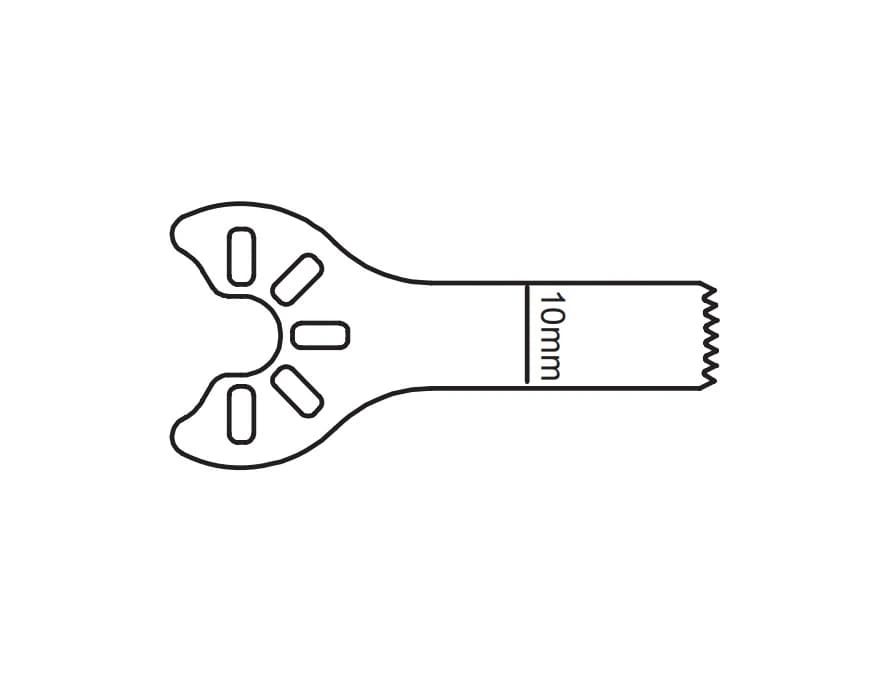 Brasseler USA Small Bone Saw Blade, Sagittal Oscillating - Small Bone Saw Blade Sag Oscil - Image 1