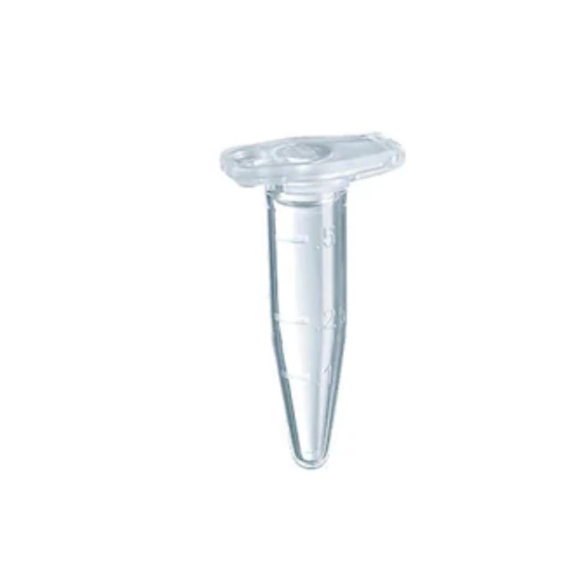 Eppendorf LoBind Microcentrifuge Tube, 0.5 mL, Polypropylene, Clear, Snap Cap, Conical Bottom, Non-Sterile, 250/Case - Tube Microcentrifuge LoBind - Image 1